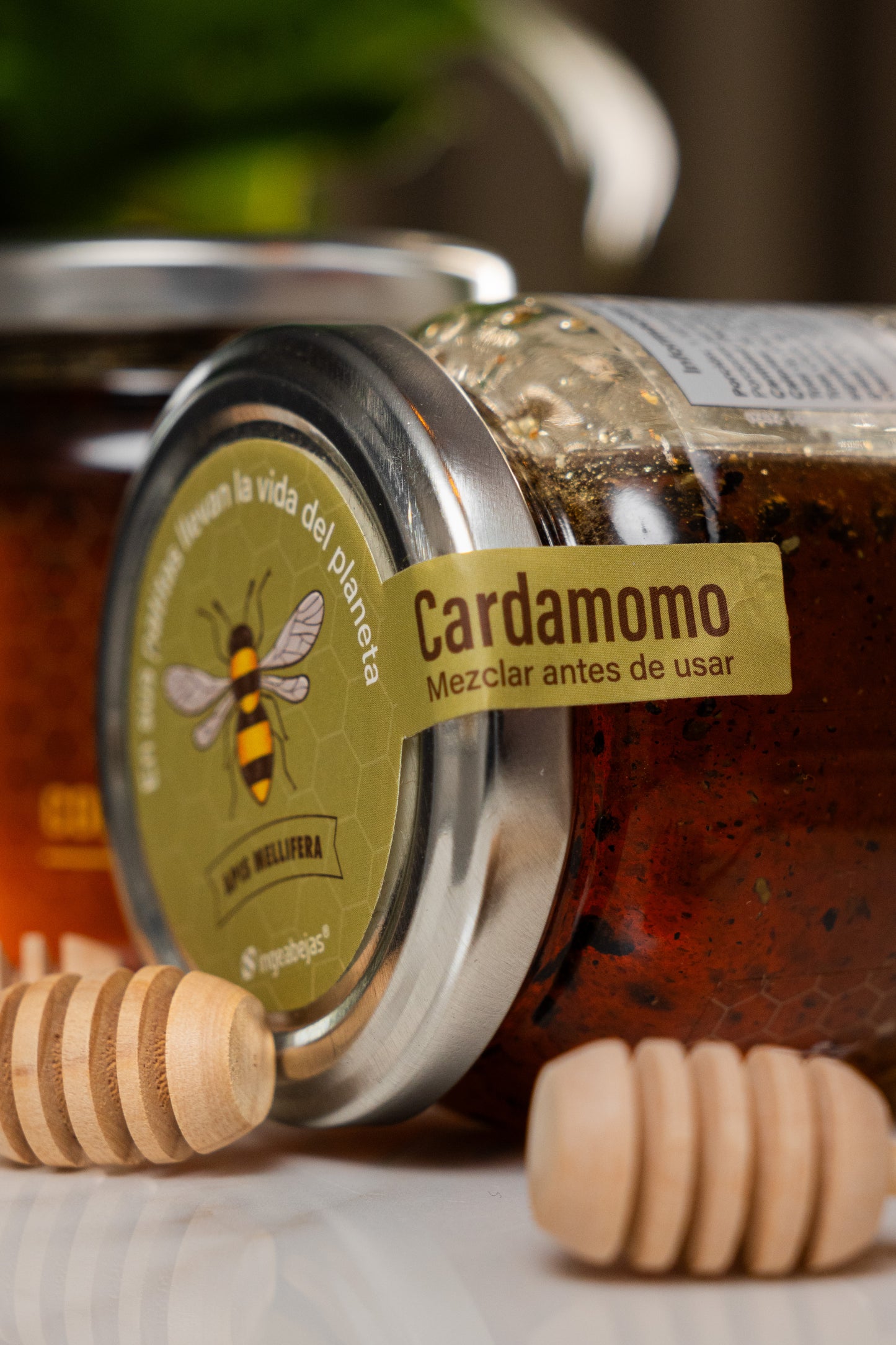 Miel de abeja cardamomo